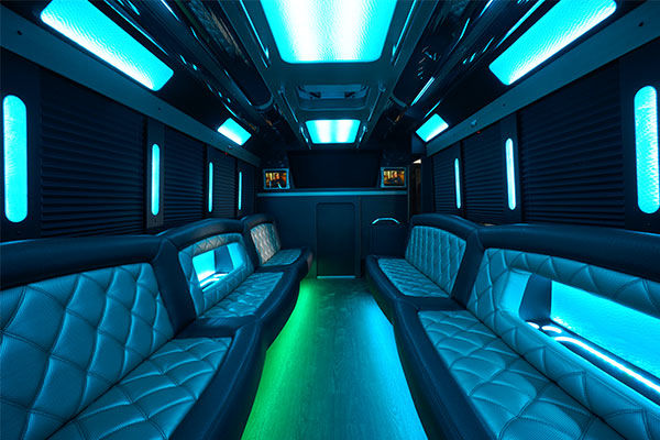 party bus interior