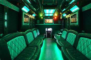 party bus rental detroit lounge